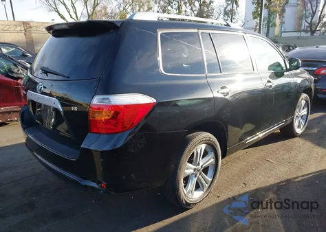 2008 Toyota Highlander Limited z USA, uszkodzony, nr VIN JTEDS42A282057434